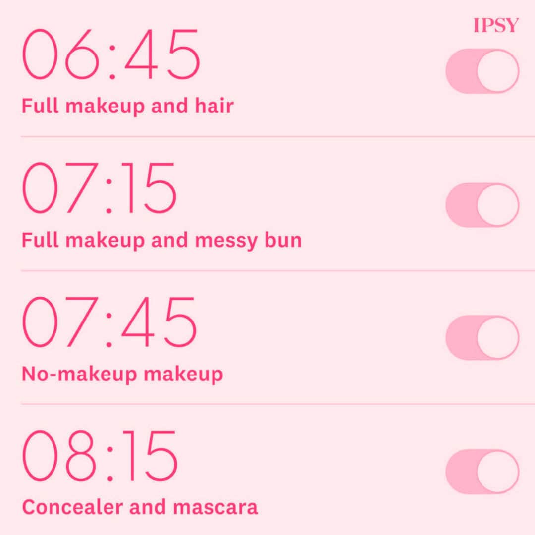 ipsyのインスタグラム：「In a rush? We got you 🤝 Tap the link in our bio to learn how to do your makeup super fast. #IPSY」