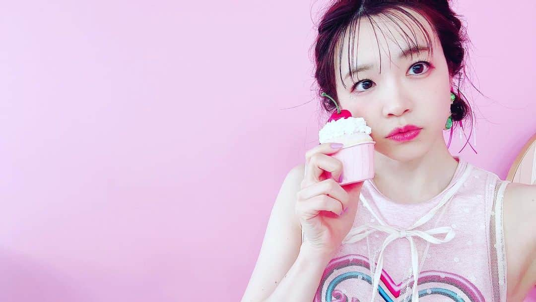 諏訪彩花さんのインスタグラム写真 - (諏訪彩花Instagram)「pink🍦pink🧁💕  #MyRomantic」5月31日 23時04分 - suwa_ayaka