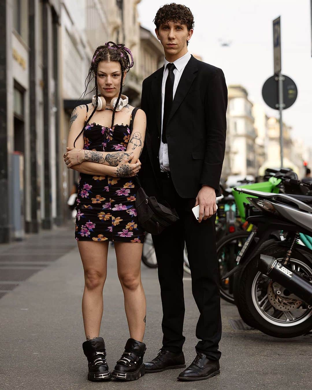 スコット・シューマンのインスタグラム：「Sciura to be, Milano (of course)」