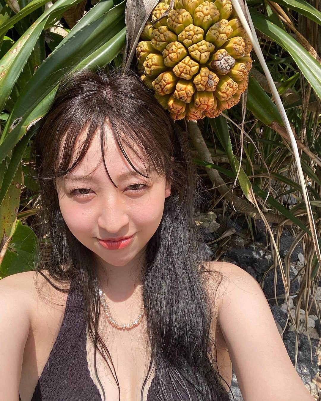 竹内ほのかさんのインスタグラム写真 - (竹内ほのかInstagram)「今年初海🌴🍍🐠夏来るね。 ビーチボーイズだね。 今年たくさん海入りたい！ 暖かい国行きたい！ お仕事もがんばろう！！」5月31日 23時18分 - pochandaa