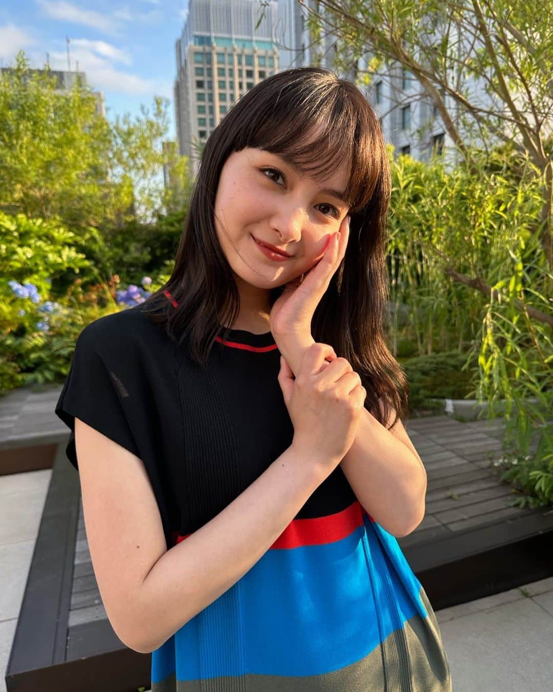 葵わかなのインスタグラム：「． 「アナスタシア」の取材をしてきました！  宣伝も色々、始まりつつあります☺️  お楽しみに💓  👗 @un3d_official  👠 @freelance_paris  #anastasiamusical」