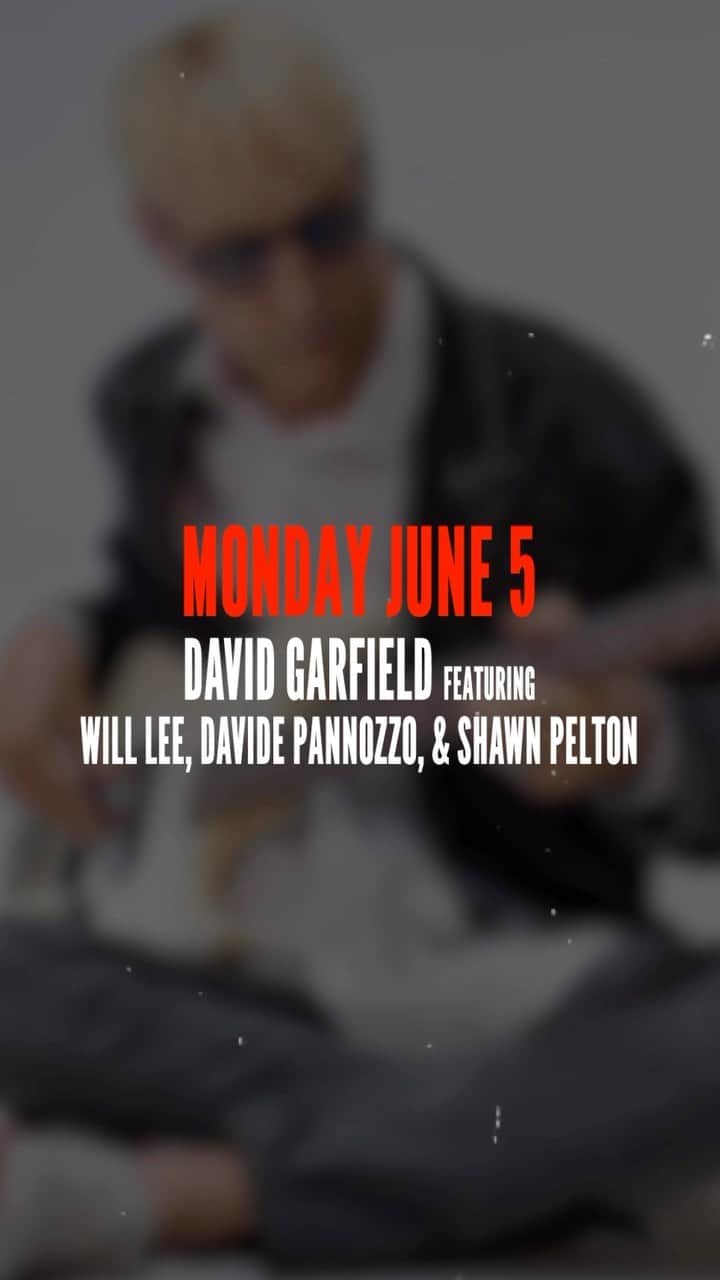 ウィル・リーのインスタグラム：「Excited to be spending 2️⃣ nights at The Bitter End in June! I’ll be back on Monday, June 5th, with David Garfield featuring Davide Pannozzo, Shawn Pelton and Yours Truly.  Get 🎫 at the 🔗 in bio ⬆️  #WillLee #DavidGarfield #TheBitterEndNYC #ThisBoysLife #LiveMusic」