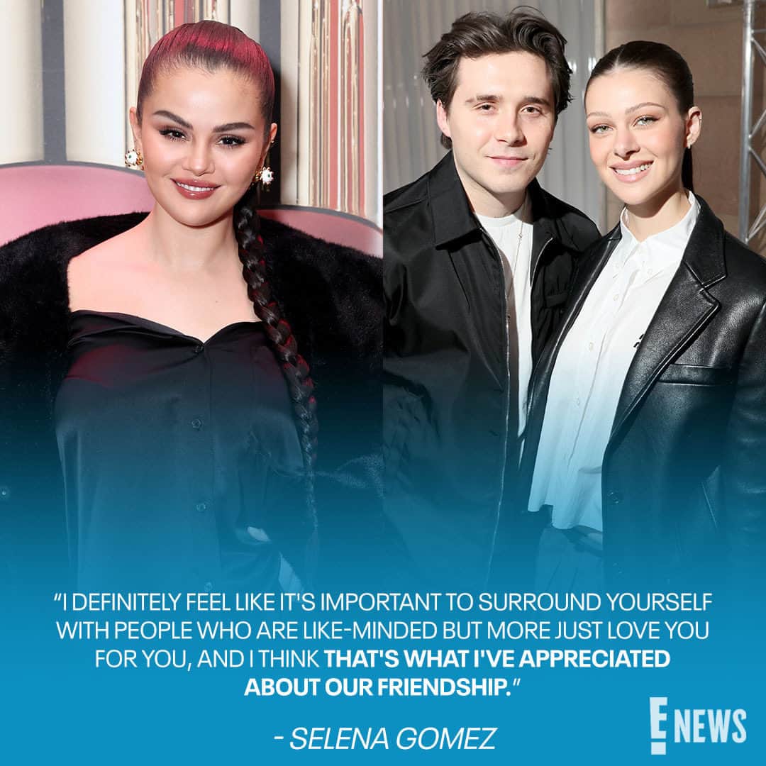 E! Onlineさんのインスタグラム写真 - (E! OnlineInstagram)「Friends supporting friends? Love it like a love song, baby. 💗Link in bio to read Selena Gomez's entire conversation with Nicola Peltz Beckham and Brooklyn Peltz Beckham about mental health. (📷: Getty)」6月1日 1時01分 - enews