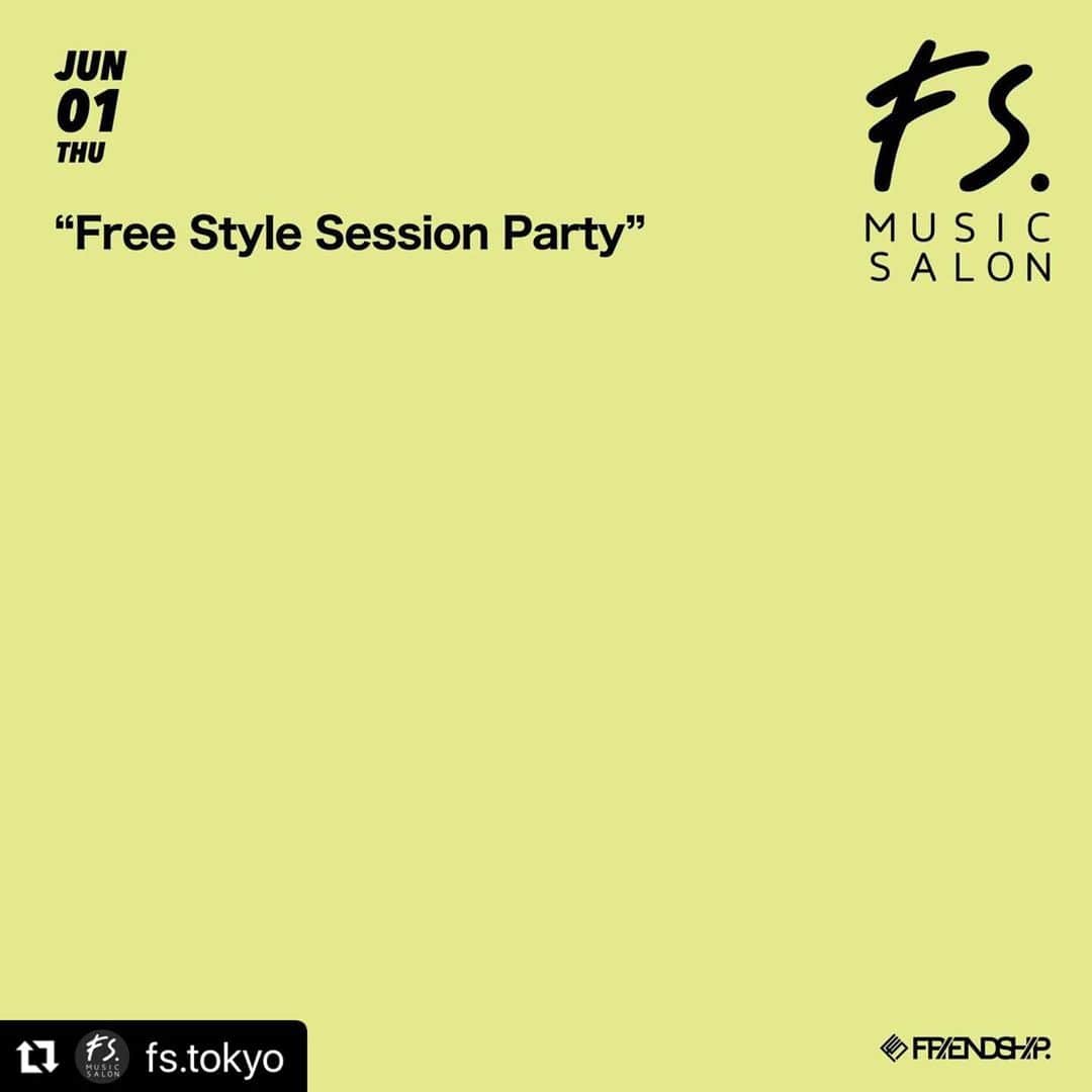 旭桃果のインスタグラム：「#Repost @fs.tokyo with @use.repost ・・・ "Free Style Session Party" by FRIENDSHIP. DATE: 6/1(THU) OPEN: 19:00 CLOSE: 22:00 DOOR: FREE  ■Host: DAN MITCHEL @yep.dandy https://friendship.mu/artist/dan-mitchel/  ■Weekly assistant MC: 旭桃果 @momokasahi   ※FS.では全てのお支払いはキャッシュレス決済にて行っておりますのでご注意ください。 可能な決済方法は、クレジット、交通系IC、バーコード決済（PayPay, au PAY等）、その他キャッシュレス決済サービス全般、となっております。  ※Please note that all payments at FS. are made by cashless payment. We accept credit card, transportation system IC, barcode payment (PayPay, au pay, etc.), and all other cashless payment services.」