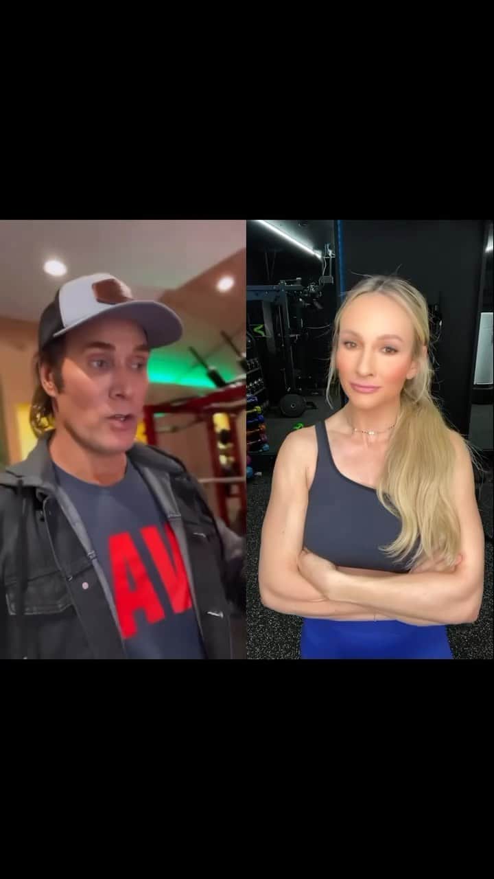 Paige Hathawayのインスタグラム：「CALM, COOL, COLLECTIVE! Am I right… @mikeohearn 😆😂 …..had too!!   #fitnesshumor #funnyvideos #laughing #gains」