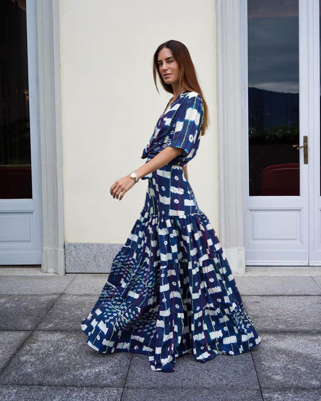 ガラ・ゴンザレスのインスタグラム：「Having some serious blues #DesigualxStellaJean  #NewDesigual #ad」