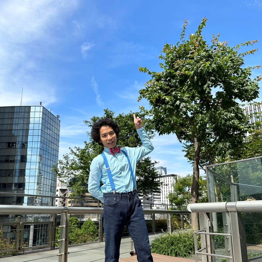 のインスタグラム：「この青空にだまされないで  #青空 #関東は天気ゆっくり下り坂 #夜遅くは雨も #あすは大雨に警戒」