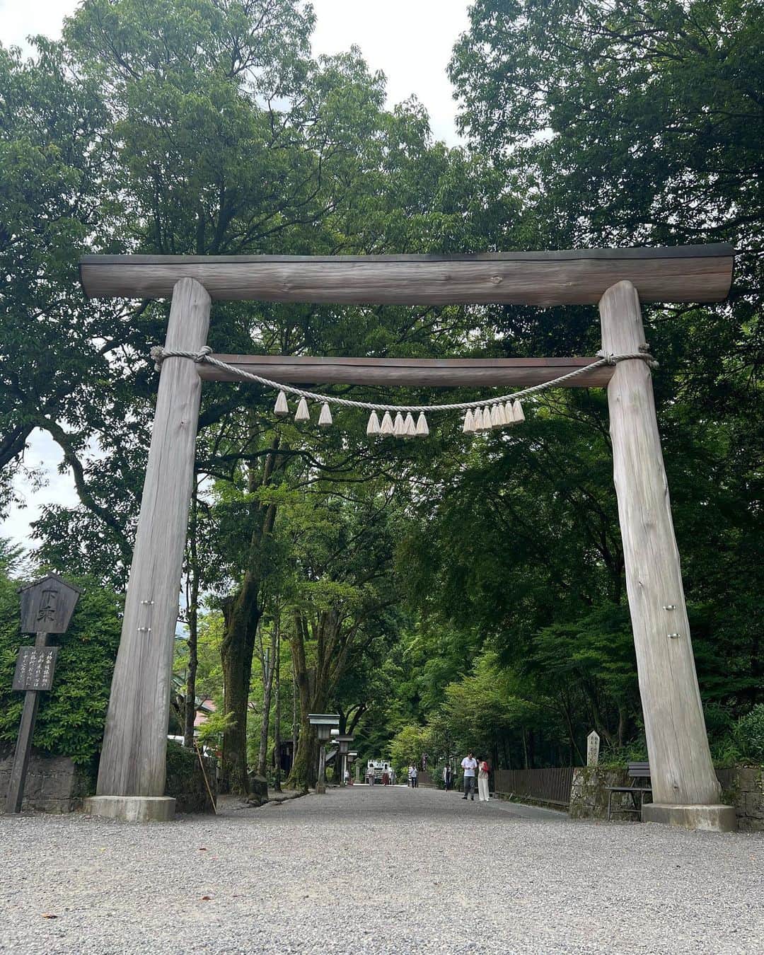 たけるさんのインスタグラム写真 - (たけるInstagram)「【最近の参拝歴】  天岩戸神社　西本宮　宮崎県高千穂 念願の高千穂。 天岩戸神社。 神話、天岩戸開きの舞台。 拝殿の裏に天の岩屋があった なんで岩屋に天照大神が隠れたかというと 弟の素戔嗚の悪行に耐えかねてらしい 素戔嗚が神殿に糞撒き散らかしたり え？ 糞撒き散らかしたり？ カバのお話？ 迷惑系糞チューバー？ 日本書紀、古事記ってこんな話いっぱい 面白いよ そのあと隠れた岩屋がある すごく大きかった 初めて見て心臓バクバクした 野鼠ぐらい鼓動早かった あと、神楽殿の上に飾ってある彫り物 芸術 鳥居カッケェ  #東京ホテイソン #たける #備中神楽 #高千穂 #天岩戸神社 #西本宮 #岩屋 #鳥居カッケェ」6月1日 14時51分 - takayanken