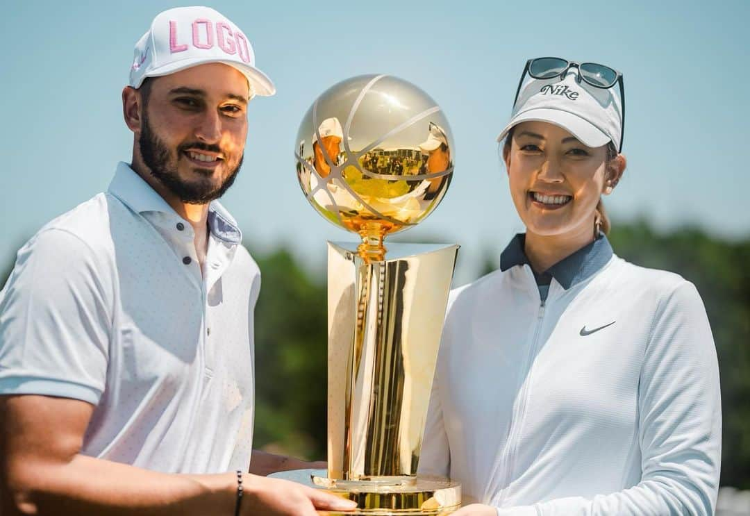 ミシェル・ウィーさんのインスタグラム写真 - (ミシェル・ウィーInstagram)「The @mizuho.americas Pro-Am teams playing with that championship energy 🏆   So thankful to Mizuho for leading the charge for an amazing week and we're just getting started! Can't wait for @mizuholpga to start tomorrow!」6月1日 8時24分 - michellewiewest