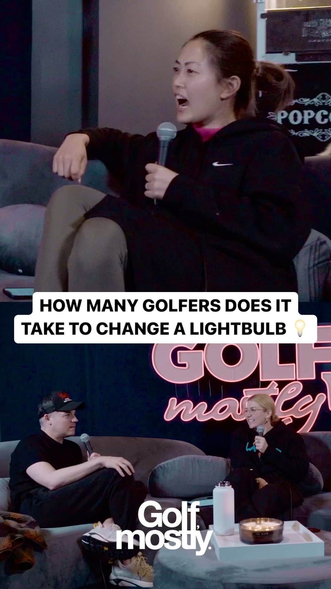 ジェイソン・ケネディのインスタグラム：「Don’t worry, Michelle, @thejasonkennedy can help you 😂  Listen to the full episode wherever you stream your podcasts to learn about chasing your dreams from a young age, parenthood, how Jason got into golf and much more!」