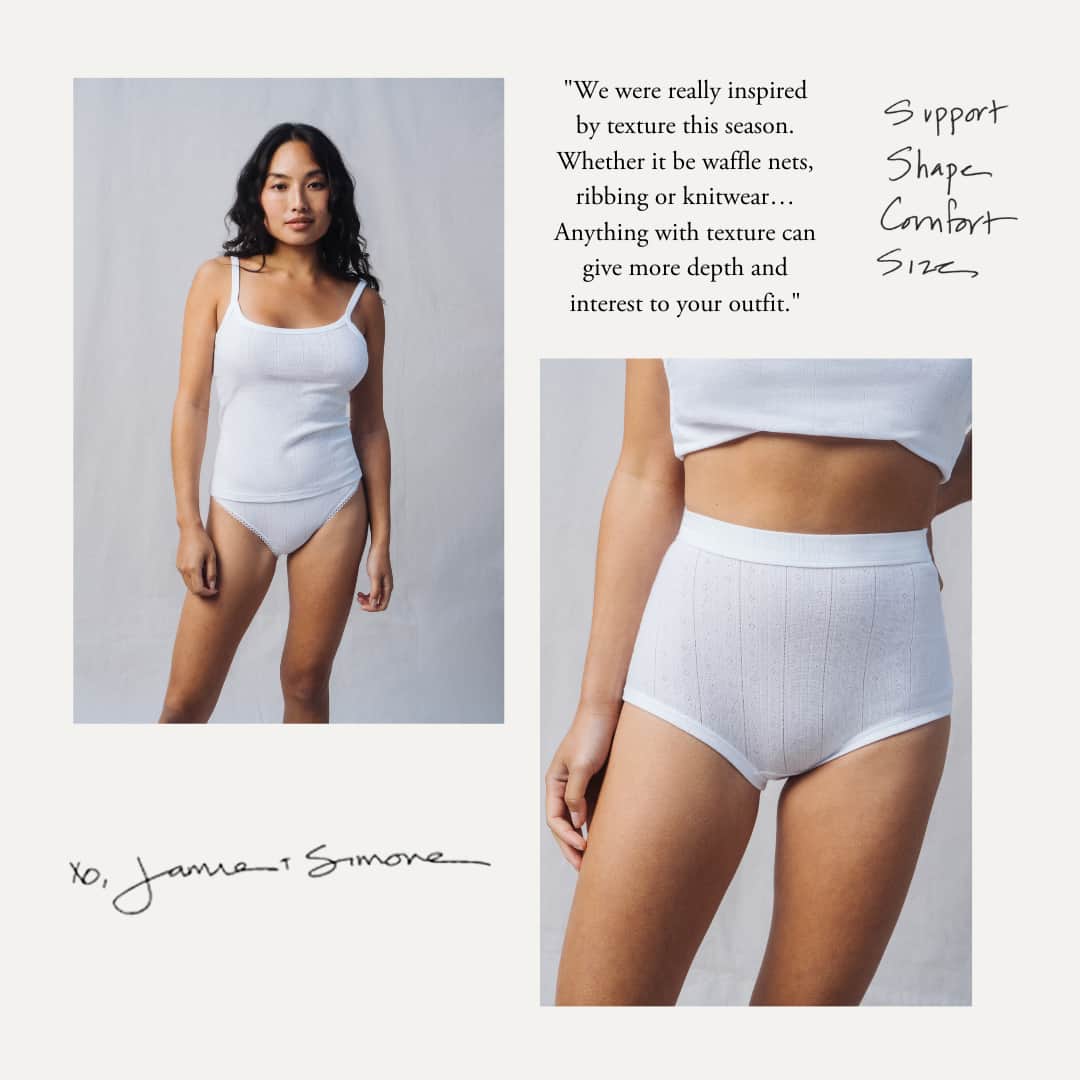シモンカミールのインスタグラム：「Time to ‘texture’ bestie about getting matching sets for your next summer soiree 🤳」