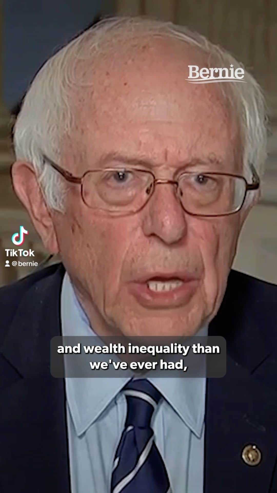バーニー・サンダースのインスタグラム：「I will be voting no on the debt limit deal because you do not do deficit reduction on the backs of Americans who are already struggling.」
