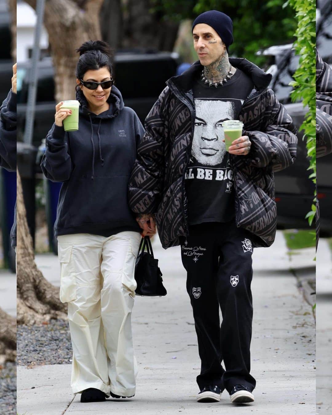 Just Jaredさんのインスタグラム写真 - (Just JaredInstagram)「Kourtney Kardashian & Travis Barker show off some cute PDA while out on a match run. #KourtneyKardashian #TravisBarker Photos: Backgrid」6月1日 10時04分 - justjared