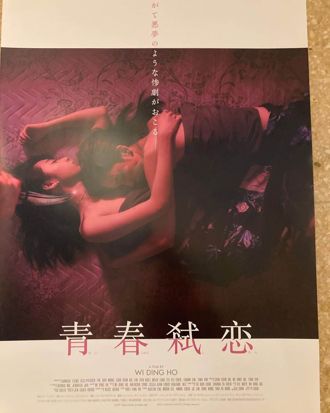 佐伯日菜子のインスタグラム：「ああ！もう！ 本当にもう！ 青春はうまくいかなすぎる！ キャスティングもお話も映像も素晴らしかったし、所々に流れるノクターンが心情をとても雄弁に語っていた。 #青春弑戀  #青春弑恋  #terrorizers  #台湾 #台湾映画 #映画 #電影 #movie  #film  #theatre」
