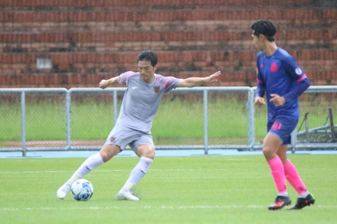 一柳夢吾のインスタグラム：「vs Taiwan leopard cat FC ⁡  ⁡ ⁡  ⁡ #taiwanfootball#taiwanfootballleague#taiwan#taipei#台湾#台北#台湾サッカー#台湾サッカーリーグ#台灣企業甲級足球聯賽#一柳夢吾」