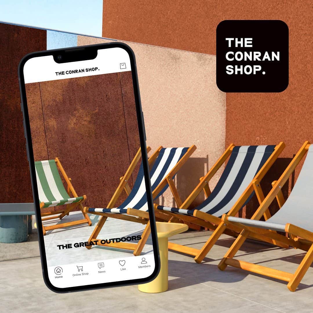 のインスタグラム：「. The Conran Shop App  ザ・コンランショップの世界観をお楽しみいただける公式アプリがスタートしました。 メンバーズカードとして使えるだけでなく、モダンで洗練された、インスピレーショナルなスタイリングや新着アイテム、最新のイベント情報など、魅力的な記事を随時発信します。  📱アプリはハイライトからダウンロードしていただけます。」