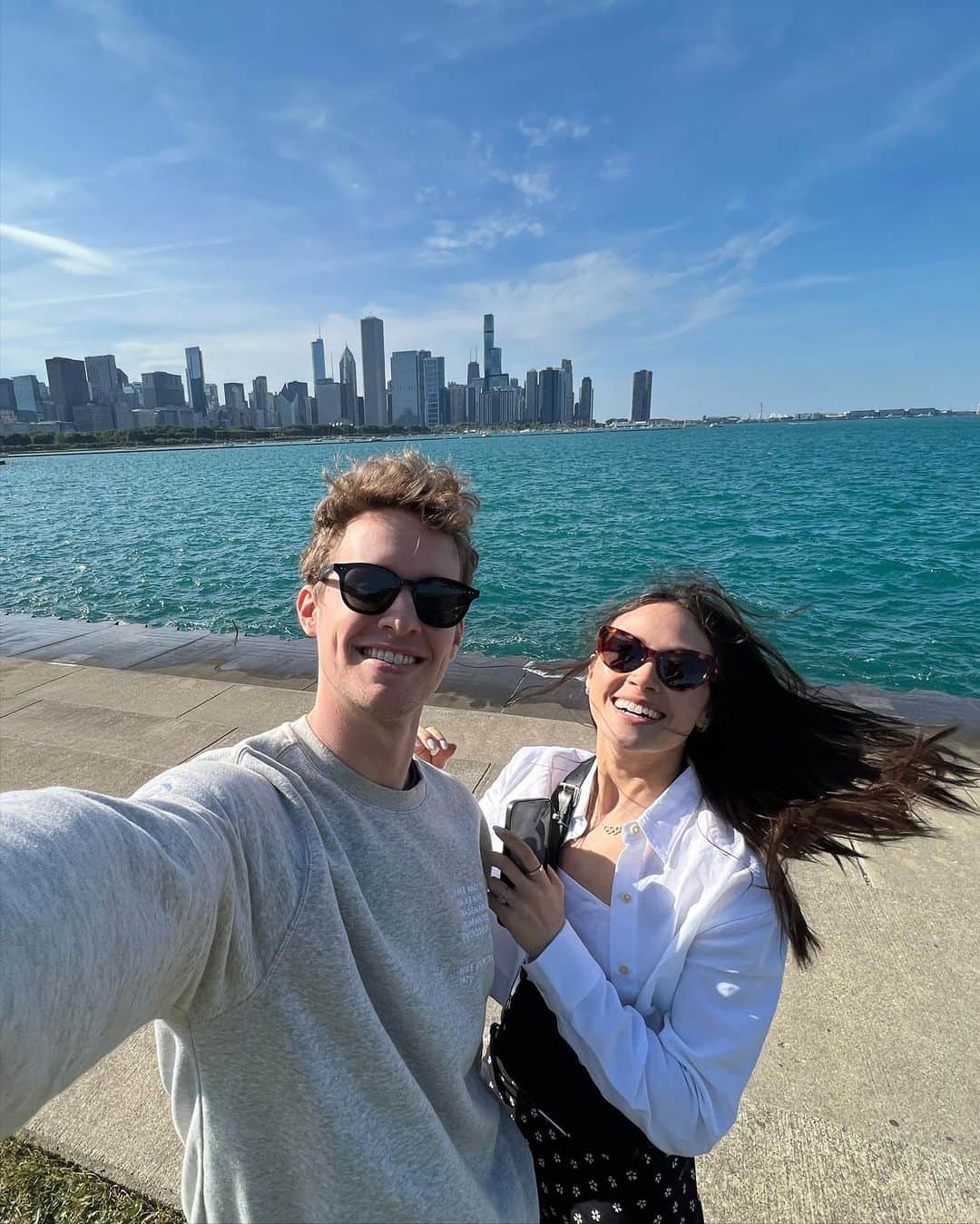 マディソン・チョックのインスタグラム：「The Windy City was mighty pretty 🌬️」