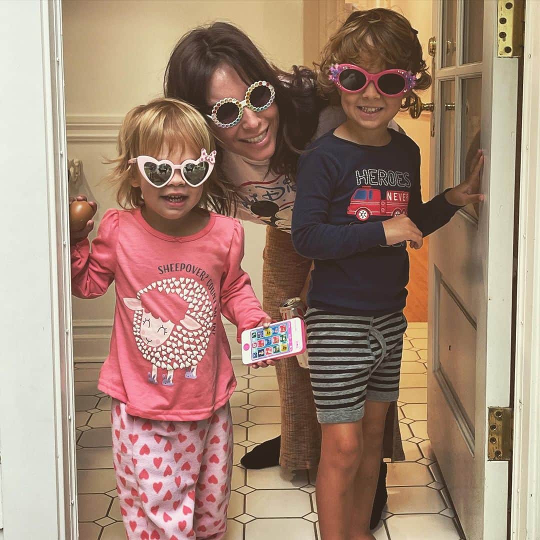 ジェンソン・バトンのインスタグラム：「Always tough kissing the Buttons goodbye for a few days especially when they’re this fashionable but daddy’s gotta go race a @nascar stock car at @24heuresdumans! Yep you heard it right! ♥️  “Control is an illusion, you infantile egomaniac. Nobody knows what’s gonna happen next: not on a freeway, not in an airplane, not inside our own bodies, and certainly not on a racetrack with 40 other infantile egomaniacs.” Days of Thunder!」
