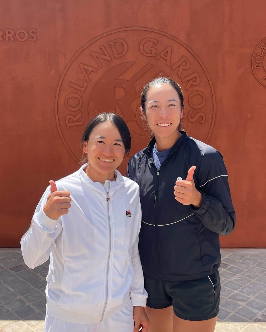 柴原瑛菜さんのインスタグラム写真 - (柴原瑛菜Instagram)「🧱Ready for @rolandgarros 🇫🇷🔥 #RG2023」6月1日 11時05分 - enashibs