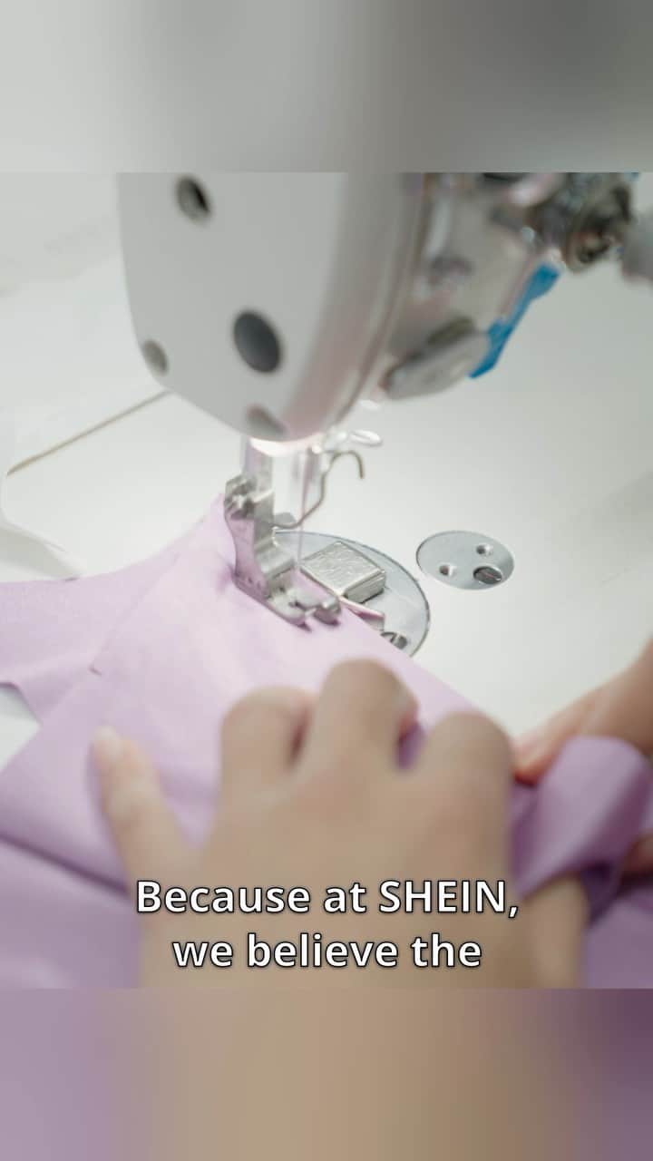 SHEINのインスタグラム：「At SHEIN we believe the supplier community is the foundation for sustainable development of the fashion ecosystem. On this week’s episode of #SHEIN101 we’re talking about supporting our supplier community through the launch of our first Center of Innovation for Garment Manufacturing. Stay tuned to the SHEIN 101 series to learn more of what goes on behind the scenes at #SHEIN.」