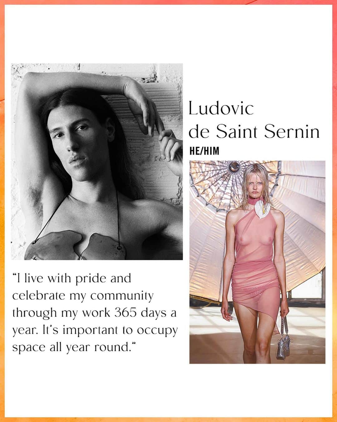 Saks Fifth Avenueのインスタグラム：「In honor of LGBTQ+ #PrideMonth, we sat down with designers @laquan_smith, @ludovicdesaintsernin and @prabalgurung to get their personal takes on allyship, self-expression and how we can pave the way forward. Head to the link in our bio to shop the designers. #Saks」