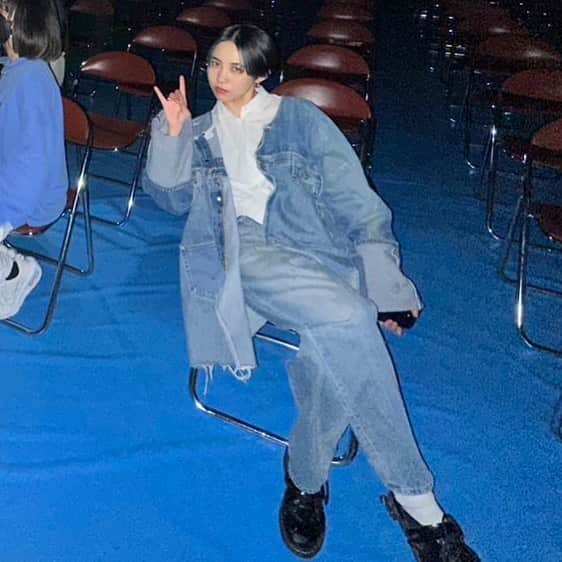 yurinasiaのインスタグラム：「stylist @t_r_c_c_ 🩵 お洋服可愛かったのよ、いつもありがとう🩵」