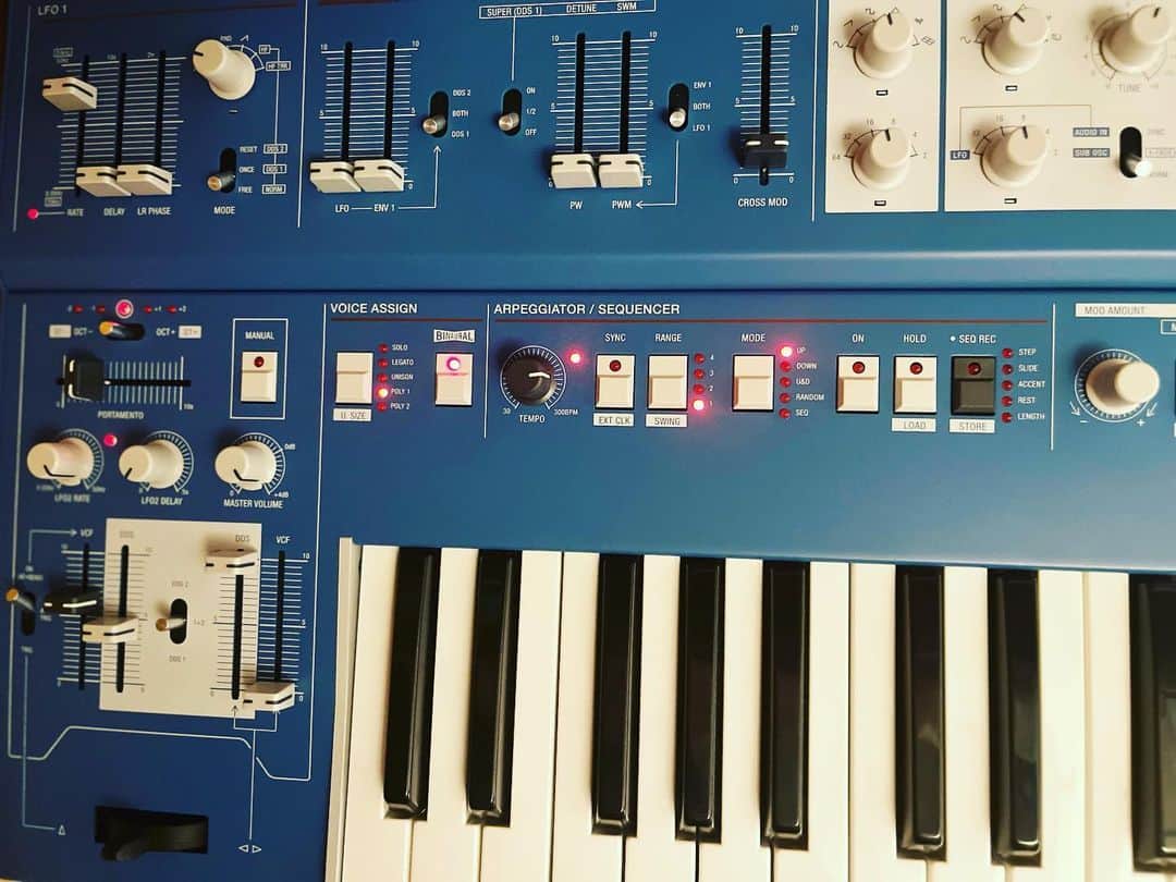 tokuのインスタグラム：「My new gear “Blue”  Geminiが出る前に注文したけど、悔しくないもん😂」