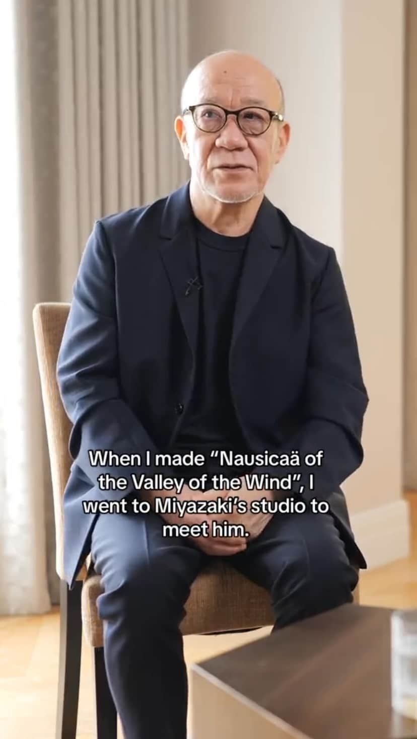 久石譲のインスタグラム：「Talking about my first time meeting Hayao Miyazaki for the making of “Nausicaä of the Valley of the Wind.”」