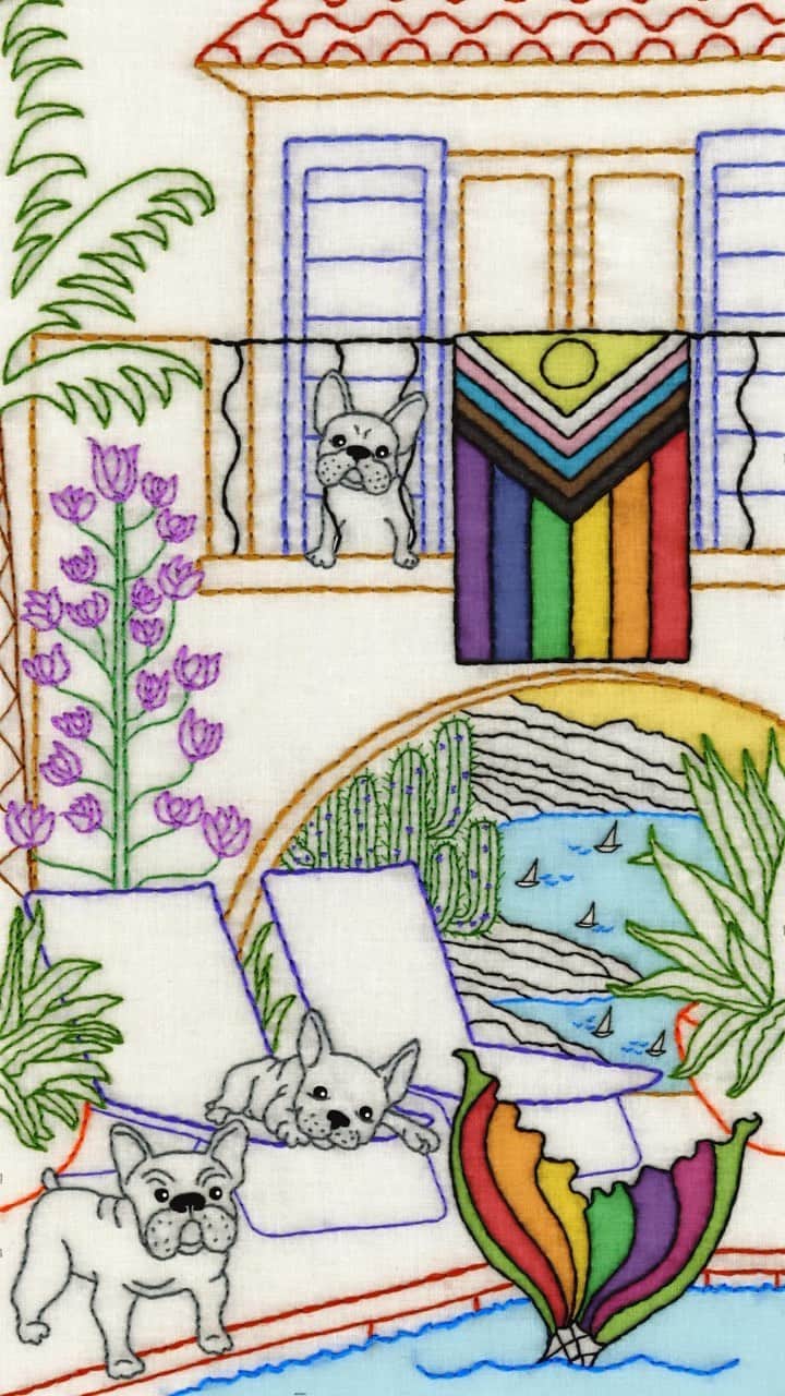 のインスタグラム：「To celebrate #LGBTQIA #Pride, we asked designer and illustrator Stephen Campbell @stephencampbell_illustration to share how inclusiveness influences his artwork.   “Pride is a representation of my community and culture. It grounds me in a sense of history — of sacrifices people made for me to live a full life. Without Pride, I would not have the rights and protections of marriage. Pride comes through in my work as the pluralism of who is represented— we are all members and allies.” — Stephen Campbell」