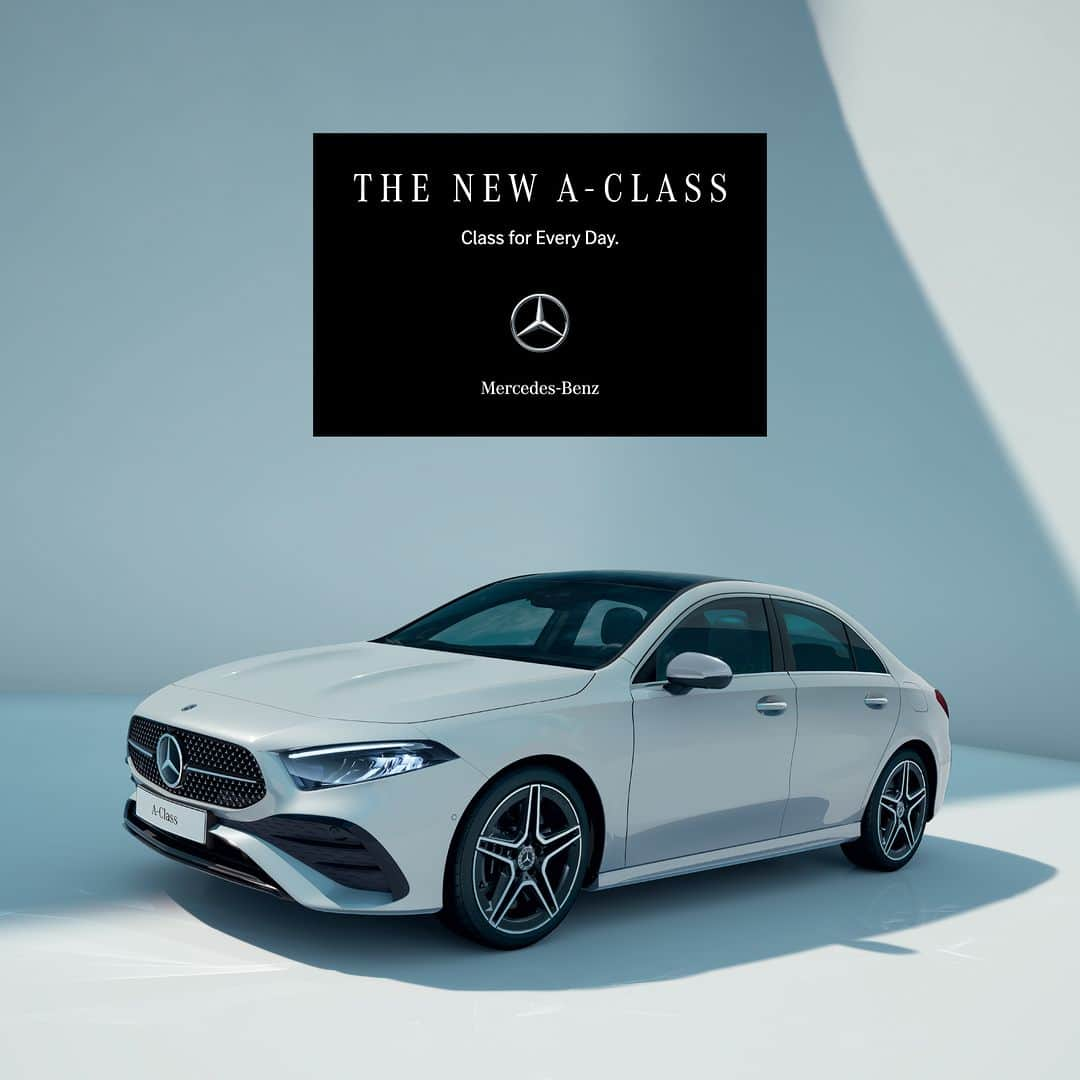 Mercedes-Benz Thailandさんのインスタグラム写真 - (Mercedes-Benz ThailandInstagram)「THE NEW A-CLASS โฉมใหม่สะท้อนฟีลสปอร์ตได้ชัดเจนกว่าเดิม ปราดเปรียวลงตัวด้วยกระจังหน้า Star pattern เพิ่มความโปร่งสบายในห้องโดยสารด้วยหลังคา Panoramic sliding sunroof พร้อมมัลติมีเดียรุ่นล่าสุด MBUX7 ตอบโจทย์ทุกไลฟ์สไตล์ได้อย่างลงตัว ให้ Mercedes-Benz A-Class เป็นรถคู่ใจของคุณในทุกๆวัน  พบ THE NEW A-CLASS ได้ที่ผู้จำหน่าย เมอร์เซเดส-เบนซ์อย่างเป็นทางการทั่วประเทศ  *อุปกรณ์บางส่วนในภาพอาจแตกต่างจากที่จำหน่ายจริง โปรดตรวจสอบรายการอุปกรณ์ของรถยนต์แต่ละรุ่นที่ผู้จำหน่ายฯ อย่างเป็นทางการทั่วประเทศ​​  #MercedesBenz #MercedesBenzThailand #CompactCar #TheNewAClass #ClassforEveryDay」6月1日 16時15分 - mercedesbenzthailand