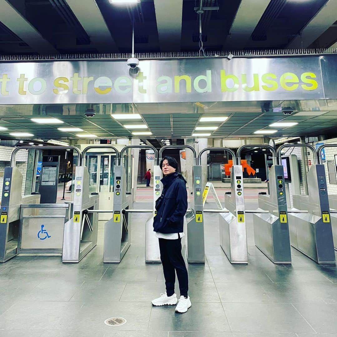 RAM RIDERさんのインスタグラム写真 - (RAM RIDERInstagram)「シカゴで電車」6月1日 17時47分 - ramrider