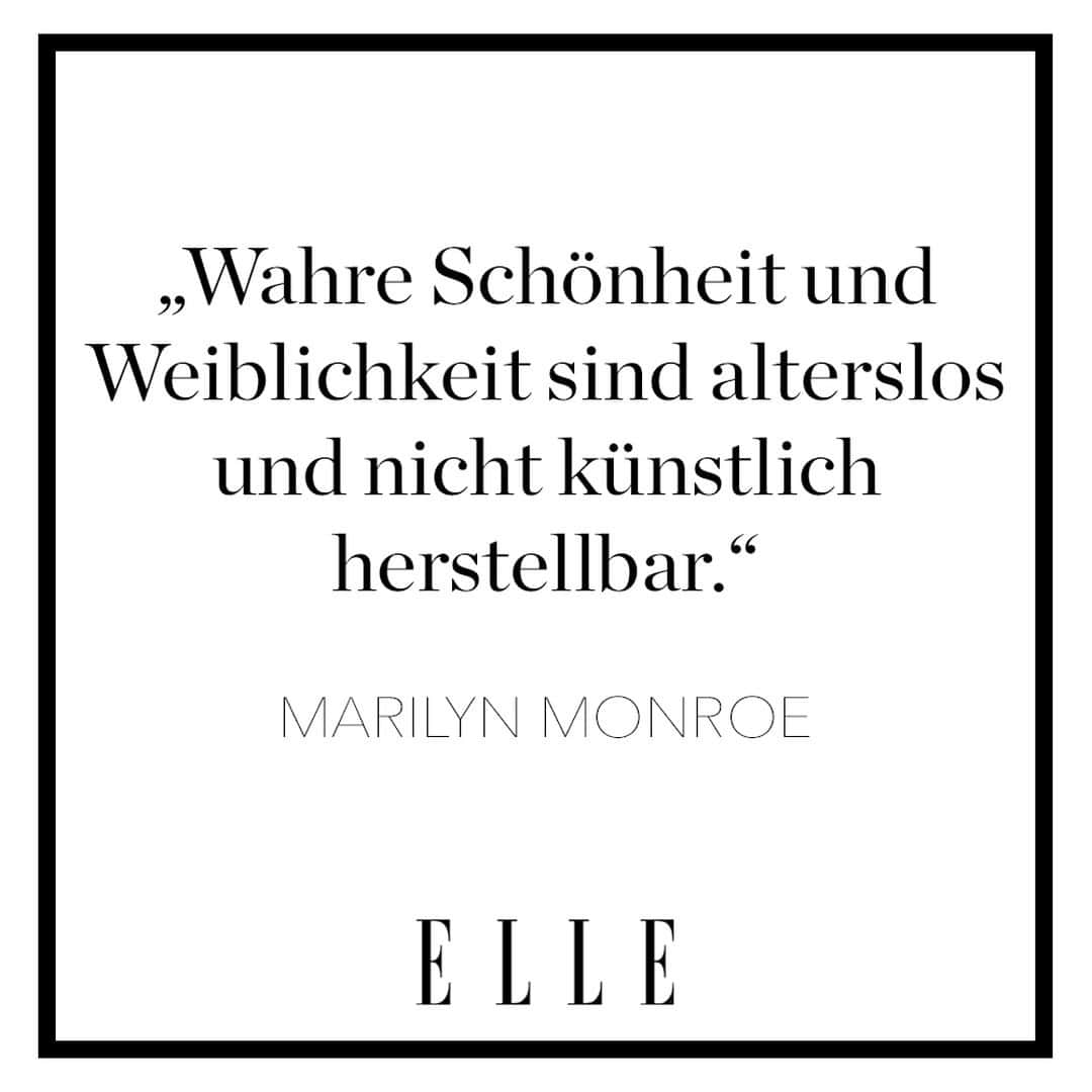 ELLE Germanyさんのインスタグラム写真 - (ELLE GermanyInstagram)「Happy Birthday, Marilyn Monroe! Die Ikone wäre heute 97 Jahre alt geworden. 🤍  #marilynmonroe #styleicon #zitate #quotes」6月1日 17時58分 - ellegermany