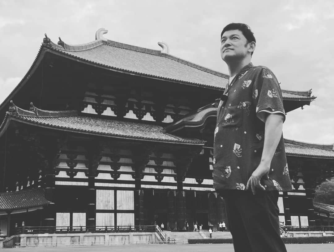 宮田麺児さんのインスタグラム写真 - (宮田麺児Instagram)「嵐の前の東大寺 ぶら参道是非　ご覧 下さーい  #東大寺 #ぶら参道 #寺社仏閣 #パワースポット #ご利益 #開運」6月1日 18時34分 - miyatamenji