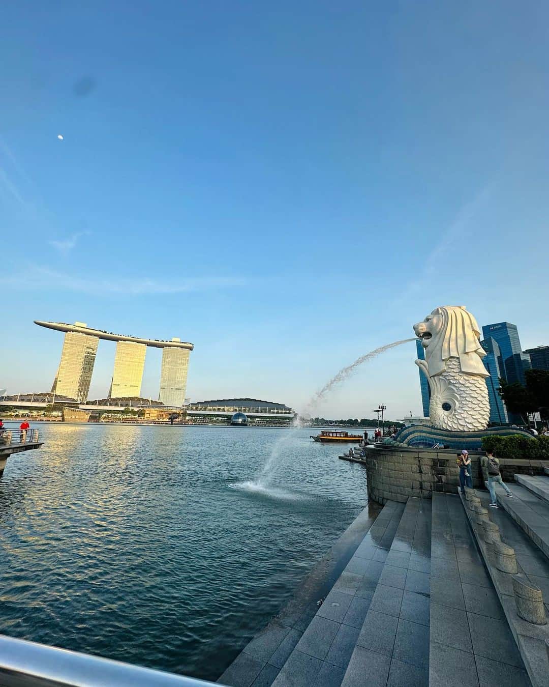 辻満里奈さんのインスタグラム写真 - (辻満里奈Instagram)「シンガポールに来ています🇸🇬  マーライオンの写真、なかなか上手に撮れた気がする🦁✨  ただ意外にこうやって写真を撮ってる人が少なくて、ちょっとだけ恥ずかしかったです🤏笑  もうしばらく滞在するので、またアップします✨  #singapore #merlion #merlionpark #marinabaysands #シンガポール #マーライオン #マーライオンパーク #マリーナベイサンズ #シンガポールグルメ #シンガポール旅行 #シンガポールチキンライス #loykee #チリクラブ #chillicrab #palmbeach #セントフォース #アナウンサー #辻満里奈」6月1日 19時24分 - marina__tsuji