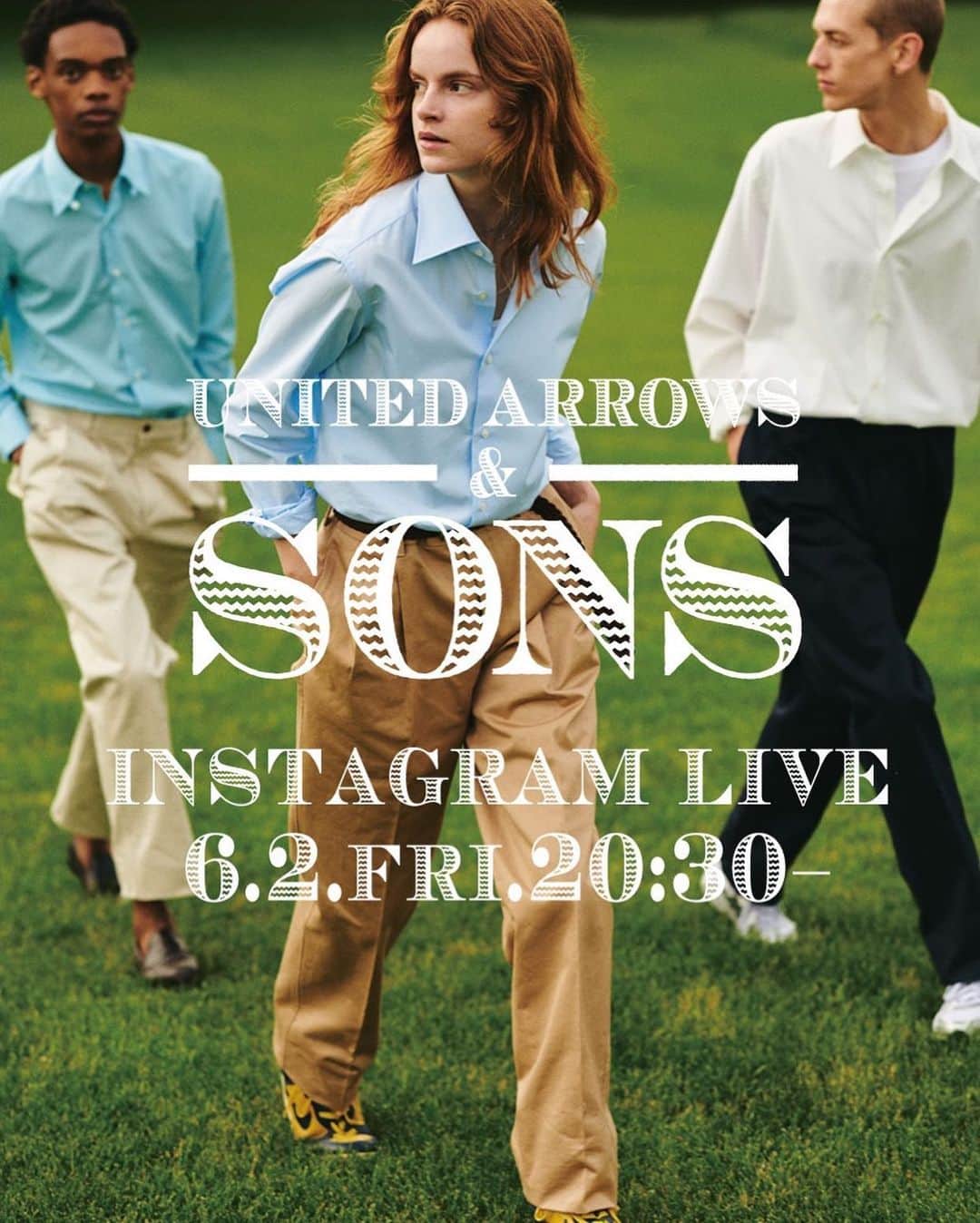 のインスタグラム：「【 Info 】 スペシャルゲストに＜NEAT＞のデザイナー西野氏を迎えて、今回発売する＜ Brooks Brothers × NEAT for UNITED ARROWS & SONS＞のアイテムのご紹介をいたします。是非ご覧ください。  #brooksbrothers  #neat #unitedarrowsandsons」
