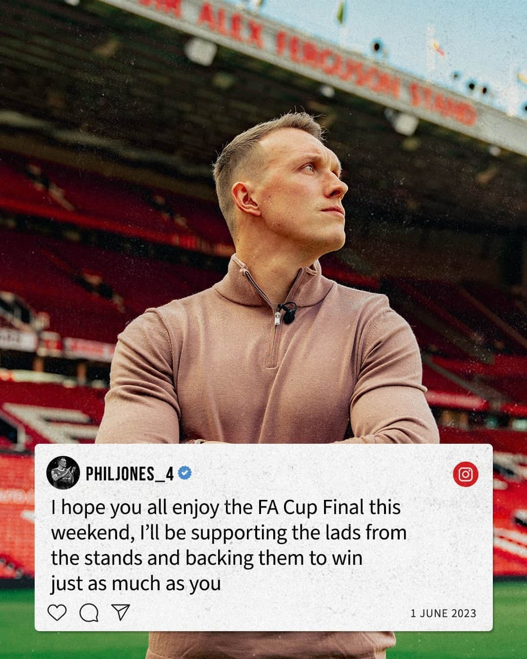 マンチェスター・ユナイテッドさんのインスタグラム写真 - (マンチェスター・ユナイテッドInstagram)「Best fans in the world 🫶  #MUFC #ManUtd #PhilJones」6月1日 19時28分 - manchesterunited