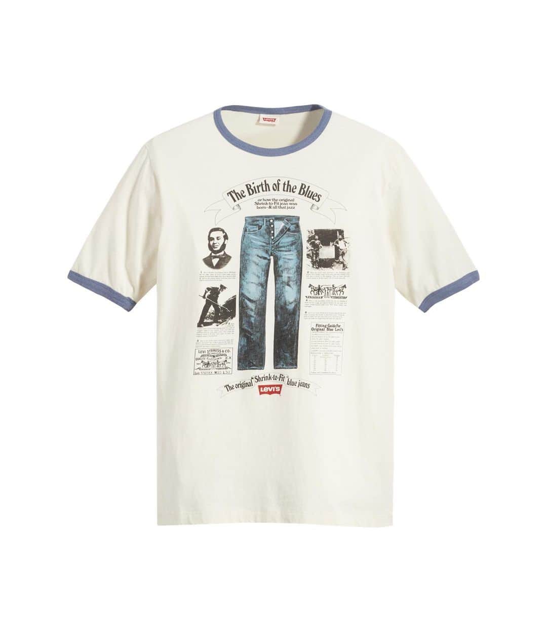 Levi's Japanさんのインスタグラム写真 - (Levi's JapanInstagram)「・ Levi's︎︎® Vintage Clothing 1970's リンガーTシャツ  501®ジーンズ150周年らしい大胆なグラフィックをあしらった、リブのカラーも異なる3種類。シンプルにお気に入りのジーンズに合わせて頂きたい一着です。  #リーバイス #Levis #リーバイス501 #levisvintageclothing #リーバイスビンテージクロージング #リンガーtシャツ」6月1日 19時40分 - levis_japan
