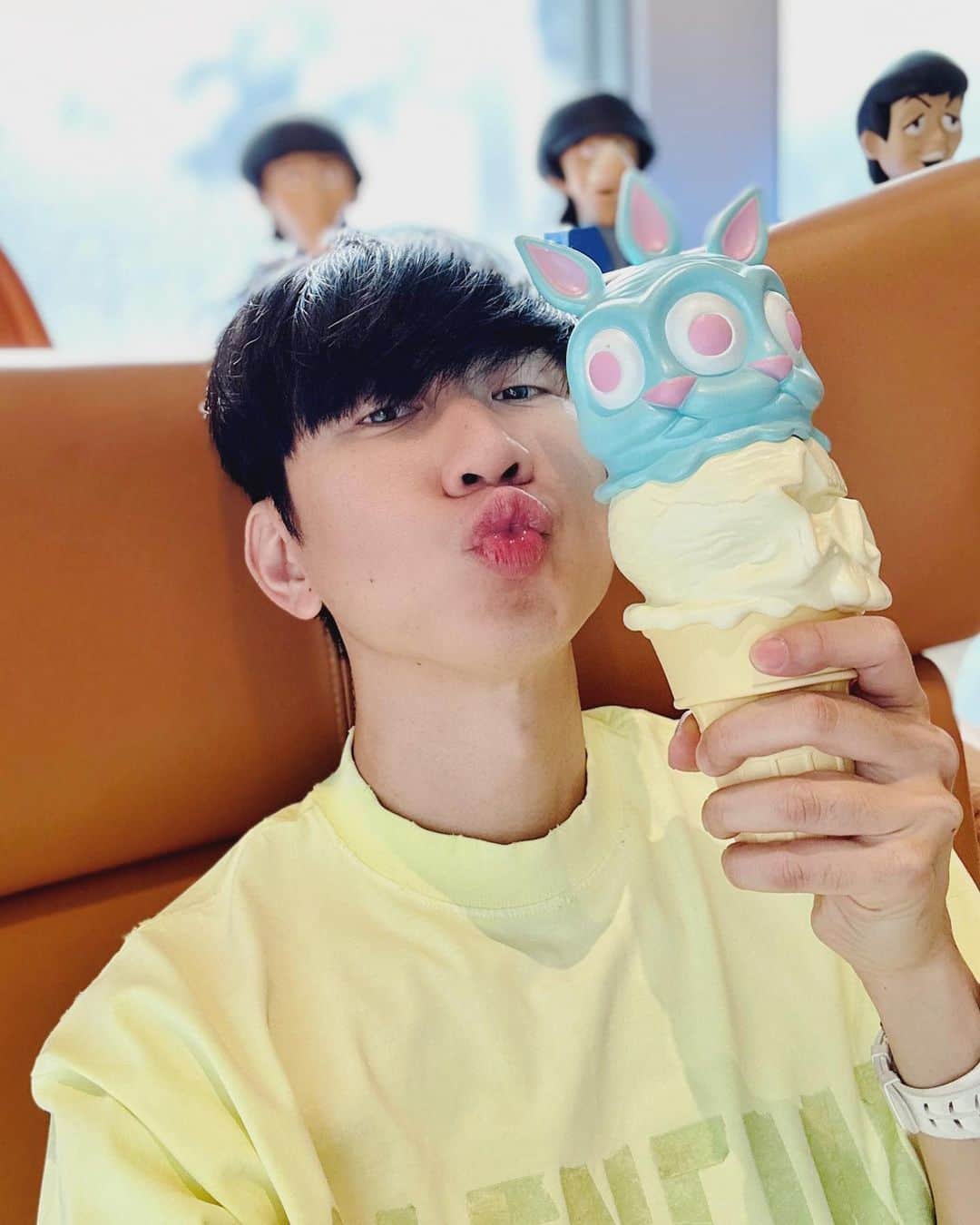 林俊傑のインスタグラム：「ice cream day.」