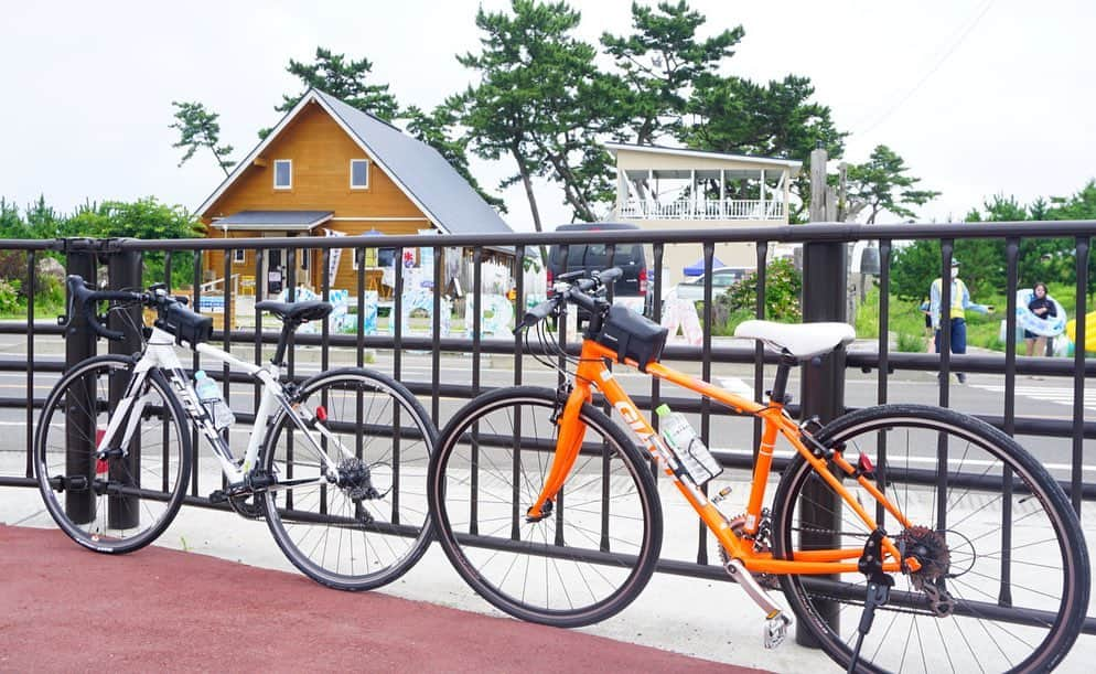 岩間瞳さんのインスタグラム写真 - (岩間瞳Instagram)「＼七ヶ浜をサイクリング🚴‍♀️／  （タイミングを逃してずっと下書きにあった この投稿...ようやく更新できる涙） 写真は去年夏に七ヶ浜まで往復30キロほど サイクリングしたときのもの🌊  仙台市地下鉄の荒井駅近くにある自転車店で レンタルしたクロスバイクで行きました〜✨  以前のツールド東北の取材がきっかけで ずっと興味はあったのですが... 勇気を出してチャレンジ🔥とても楽しかった...✨ あの風を切る気持ちよさが忘れられず 前回の名取市の取材に繋がりました🚴‍♀️  #サイクリング #サイクリング初心者 #クロスバイク  #趣味探し 長く楽しめる#趣味 が欲しい #宮城観光 #七ヶ浜町 #菖蒲田浜」6月1日 20時30分 - iwama1313