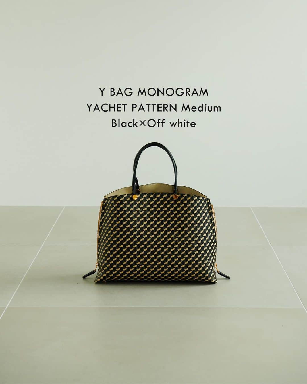 ロペのインスタグラム：「2023 ÉPOR New model |  Y BAG MONOGRAM ⁡ 働く女性のバッグを提案する「ÉPOR（ロペ エポール）」では、デザイン性と多機能な通勤バッグを豊富にラインアップ。 今回、ÉPORで大人気のY BAGシリーズから新モデル「Y BAG MONOGRAM（YACHET PATTERN）」が登場！ 洗練された佇まいはそのままに、シックさとリッチ感漂うモノグラムバッグに仕上げました。 ⁡ ⁡ ⁡ ▶ITEM ⁡ #GGX83500 Y BAG MONOGRAM Medium ¥19,800 (税込) ⁡ #GGX83510 Y BAG MONOGRAM Mini ¥17,600 (税込) ⁡ J'aDoRe JUN ONLINEでご購入いただけます。 ⁡ ⁡ ⁡ @epor_rope @jadorejunonline #ÉPOR #ロペエポール #美しさととのう #ととのう #通勤バッグ #モノグラムバッグ #Ybag #Ybagmonogram #ロペ #ROPÉ #ropejp」