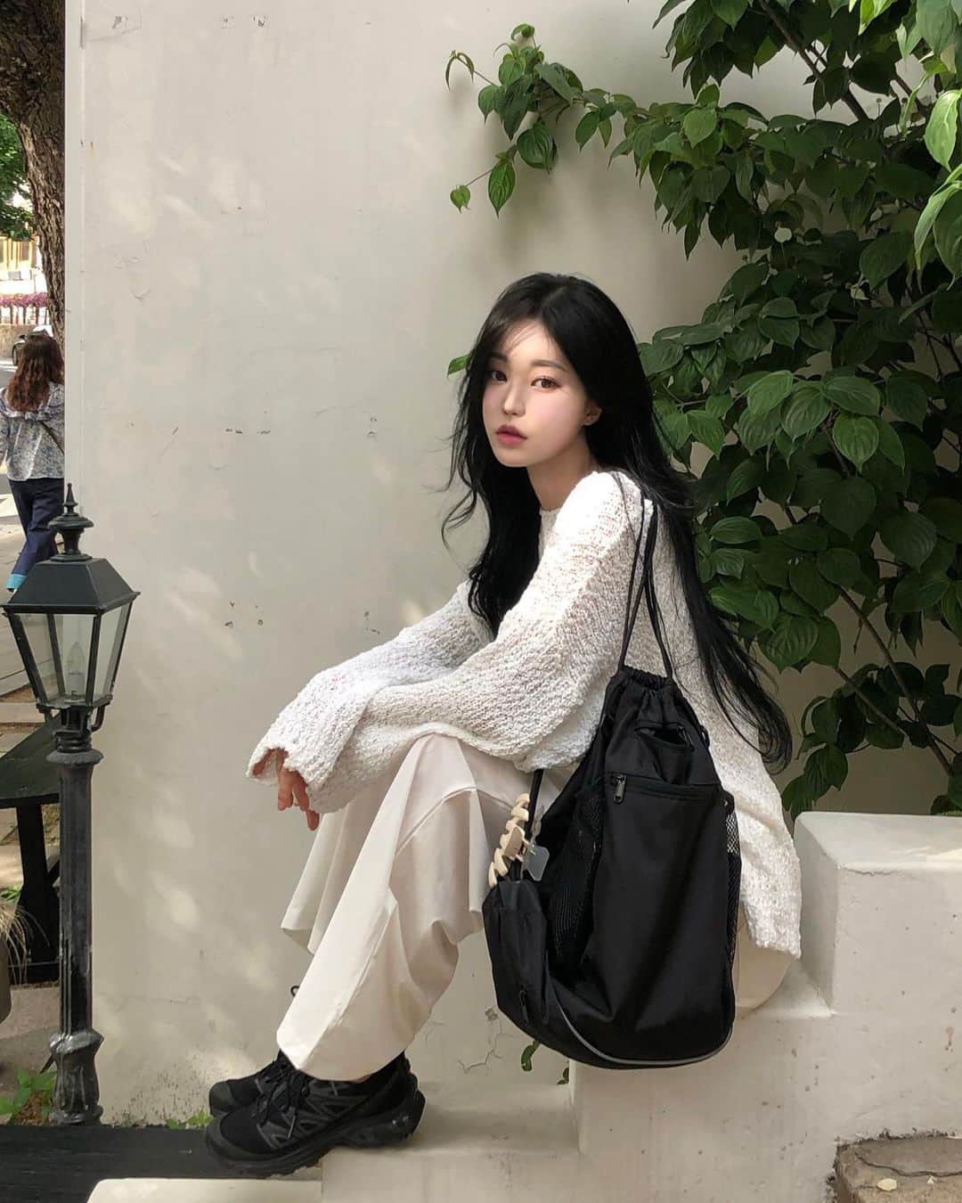 キム・ダビンのインスタグラム：「계획없이 보내는게 계획이었던 하루 그리고 금발을 해야겠다 맘 먹은 하루 ㅎ」