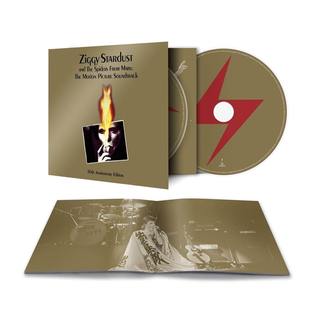 デヴィッド・ボウイさんのインスタグラム写真 - (デヴィッド・ボウイInstagram)「ZIGGY MoPi 50th - 2CD & BLU-RAY, 2CD, 2LP GOLD VINYL AND DIGITAL  “Waiting for the gift of sound and vision…”  DAVID BOWIE - ZIGGY STARDUST AND THE SPIDERS FROM MARS - THE MOTION PICTURE - 50th ANNIVERSARY   THE LEGENDARY LAST EVER ZIGGY STARDUST SHOW IS TO BE MADE AVAILABLE IN FULL FOR THE FIRST TIME DIGITALLY RESTORED WITH REMASTERED AUDIO  2CD & BLU-RAY, 2CD, 2LP LIMITED EDITION GOLD VINYL SET AND DIGITAL (STANDARD 44.1KHZ/16BIT AND 96KHZ/24BIT)  RELEASED 11TH AUGUST   AVAILABLE FOR PRE-ORDER NOW https://lnk.to/DB-ZS (Linktree in bio)  “Of all the shows on this tour, this particular show will remain with us the longest, because not only is it the last show of the tour, but it's the last show that we'll ever do.” David Bowie, 1973  “A truly great star knows not only how to make a grand entrance, but a grand exit.”  Charles Shaar Murray 2023  3rd July, 1973 - David Bowie retired Ziggy Stardust, his most famous alter-ego, in front of 5000 stunned fans at London’s Hammersmith Odeon. Now, the fully restored film and soundtrack will be released for the first time for the 50th anniversary of the show. Renowned filmmaker D.A. Pennebaker captured the momentous event by filming Bowie and The Spiders From Mars backstage and onstage. The digital restoration of the new version of the film has been overseen by his son, Frazer Pennebaker with remastered audio.   Although filmed 50 years ago, the film was not widely seen for over a decade. However, the film and its soundtrack have been newly remastered with the medley of ‘The Jean Genie/Love Me Do’ medley and ‘Round And Round’ featuring the late legendary Jeff Beck reinstated - the latter track making its very first appearance anywhere. Both performances were newly mixed by long-time Bowie collaborator Tony Visconti.  The show featured Bowie’s famous speech just before the final encore, ‘Rock ‘n’ Roll Suicide’, where he revealed that he was retiring the Ziggy Stardust persona. The shocking announcement came as a surprise to all in attendance – including members of his band and was the first proclamation of its kind in rock and roll.  #Ziggy50 #BowieHammersmithOdeon50th #ZiggyMoPi   Tracklisting in comments」6月1日 21時39分 - davidbowie