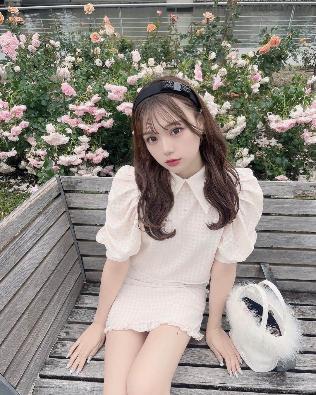 古澤里紗さんのインスタグラム写真 - (古澤里紗Instagram)「バラ園行っ