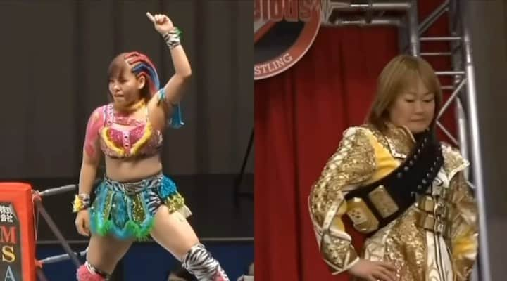 桃野美桜のインスタグラム：「2023.5.3  AAAWsingleChampionship [Champion] Chikayo Nagasima VS [challenge] Mio Momono  #Marvelouspro #桃野美桜 #プロレスラー #prowrestling」