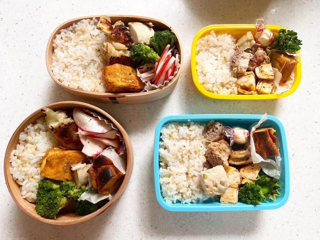 のインスタグラム：「おはようございます！  今日はTBSラジオ 10:10ごろ〜 ヤヨイ化学presents 「教えて！壁紙のこと。」です。  ぜひ、お聞きください🤍  息子のお弁当だったので、家族の分も作ってみた✨  節約＆ヘルシーだね！  結局、食べるタイミング逃して私のお弁当はパパの夕飯に。。。  #餃子弁当 #みさこクッキング #radio #tbsradio #教えて壁紙のこと」