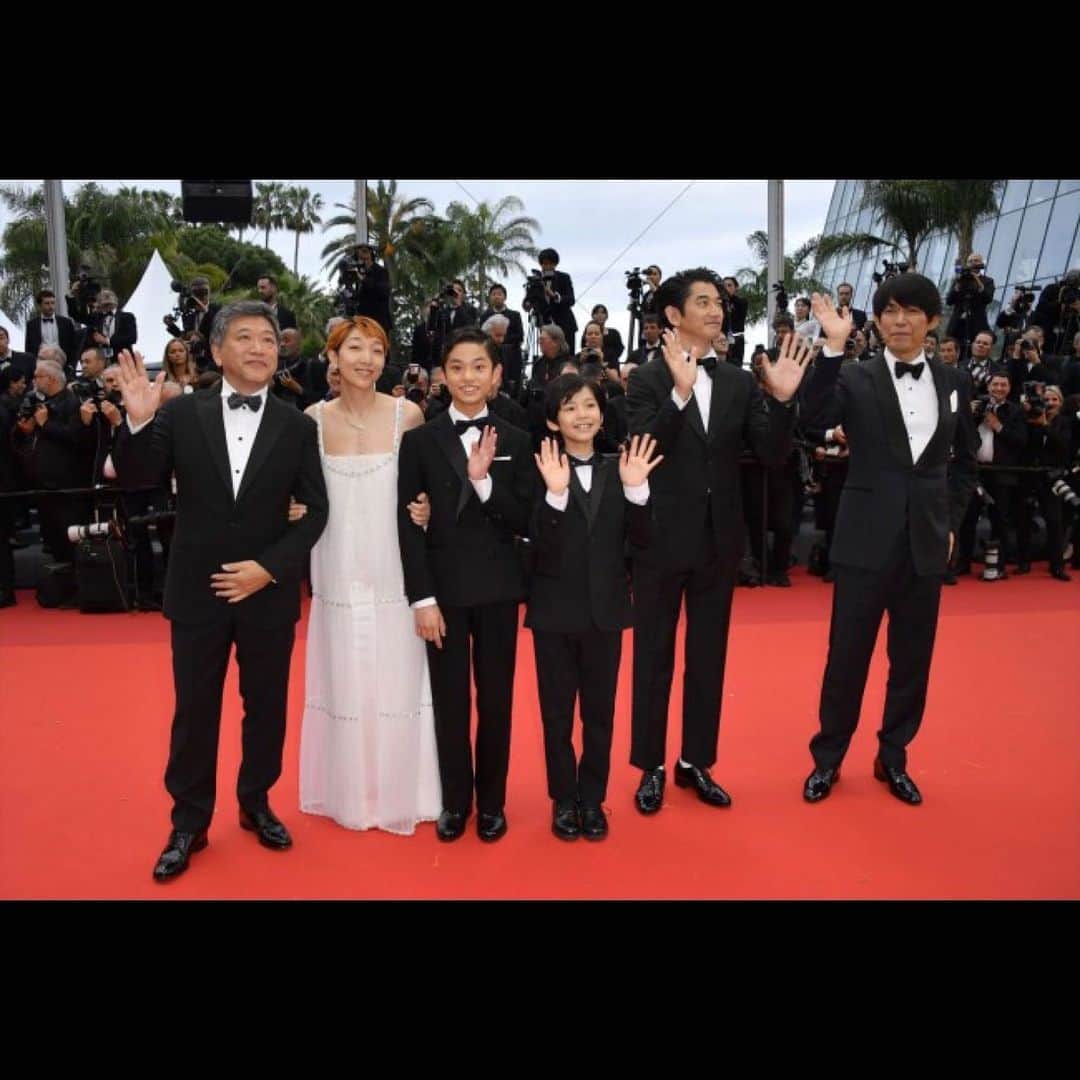 のインスタグラム：「@festivaldecannes  ♥️❤️♥️ おめでとうございます🌿吉報と共に帰って参りました🇫🇷🌿さて本日6.2怪物公開されます🎞️ぜひ劇場でご覧ください❤️‍🔥 @kaibutsumovie  @soyakurokawa_official  @hinata_hiiragi_official  @nagayama.eita  🤍 @chanelofficial  @endoyumi  @yujiokuda1012  @megumiyoshida_  🤍🤍🤍」