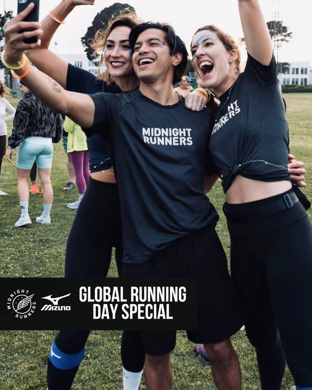 MizunoRunningのインスタグラム：「On Monday June 5, we will be celebrating Global Running Week! 🌎🌍🌏 Mizuno will be joining us for shoe trials during this run, with some prizes afterwards. 🤩 [Sizes for shoes trials are first come first served].  Wear your Midnight Runners t-shirt and bring the all good energy!⚡️✨💫  Get ready to tear up the streets with Midnight Runners!!👟🏃‍♀️🔥  📍645PM @libraryalehouse in Santa Monica.  ✅Sign up on @heylo_co - link in bio.  . 🌎Never just running | @midnightrunners  🔋Powered by @mizunorunningusa  . #AllRunnersAllRuns #ForEveryRun #MidnightRunnersLosAngeles #MizunoRunning #MidnightRunners #LARuns #Fitness #Running #LosAngeles #Community #NeverJustRunning」