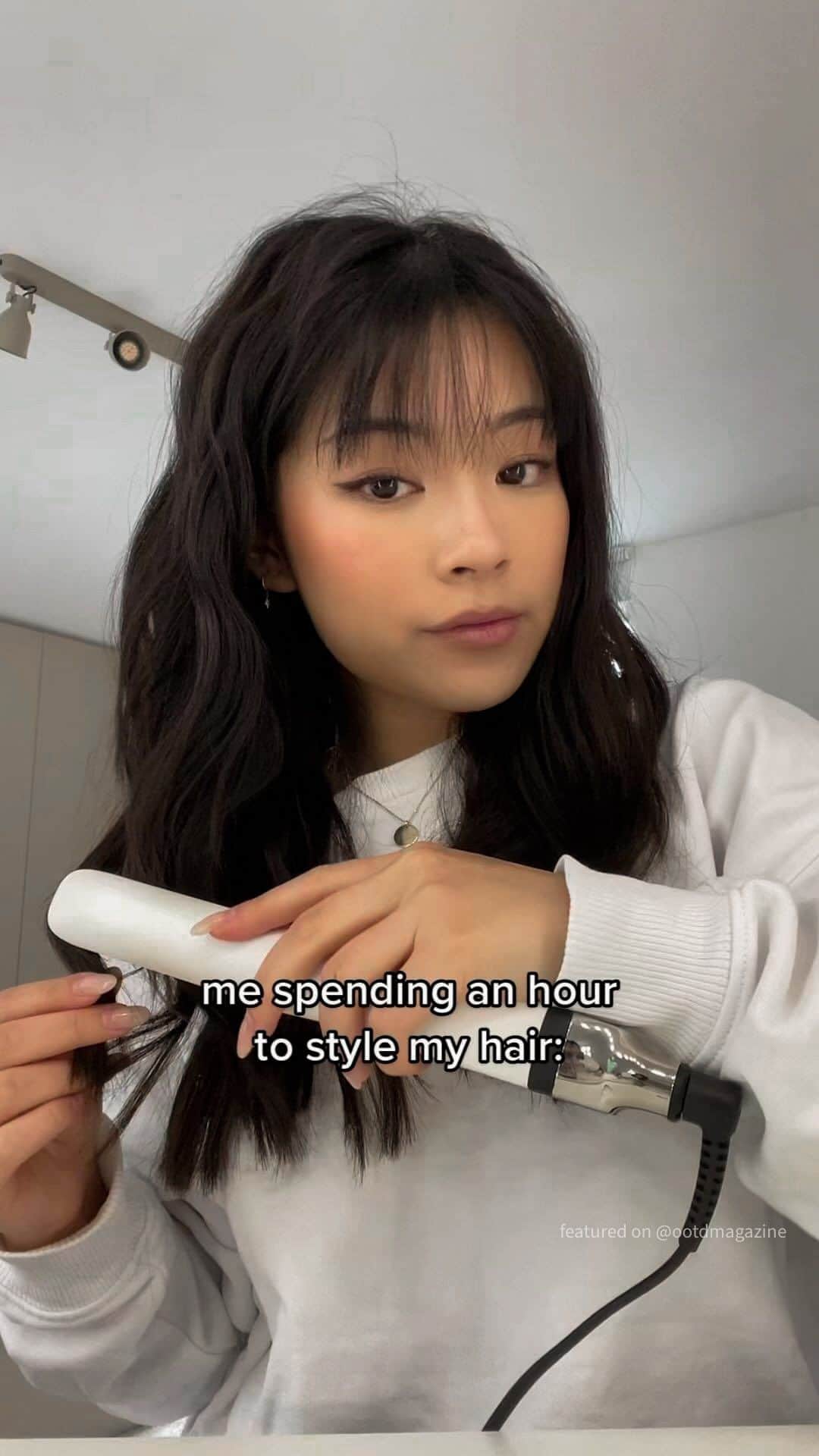 OOTD Magazineのインスタグラム：「I feel this 😂✨ Shop our video or photo presets via link in bio. ⁣ cc: @tingting_lai」