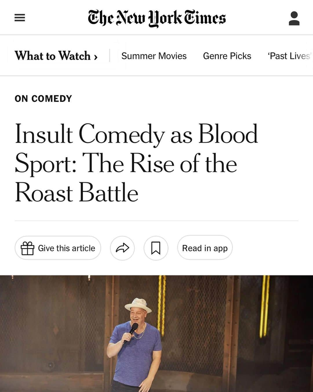 ジェフリー・ロスのインスタグラム：「How it Started vs How it’s goin…   S/O the greatest comedy journalist to ever pick up a pen @julieseabaugh for constantly and consistently bigging up this competitive comedic sport called The Roast Battle. From every battler around the globe We say Thank You!   Order her book “RingSide at Roast Battle” documenting the first 5 years of the sport   #roast #Battle #global」