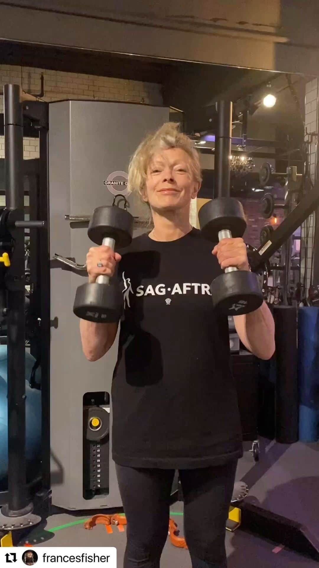 アレック・ボールドウィンのインスタグラム：「Preach, Frances!」